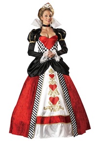 Kim Kardashian Queen of Hearts Costume