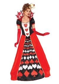 Kim Kardashian Queen of Hearts Costume