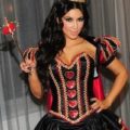 Kim Kardashian Queen of Hearts Costume