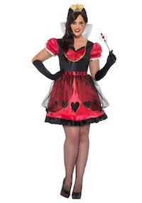 Kim Kardashian Queen of Hearts Costume