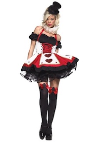 Kim Kardashian Queen of Hearts Costume