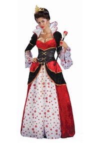 Kim Kardashian Queen of Hearts Costume