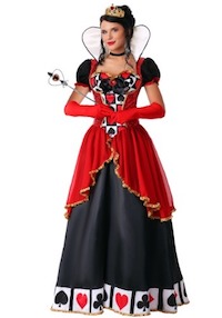 Kim Kardashian Queen of Hearts Costume