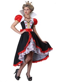 Kim Kardashian Queen of Hearts Costume