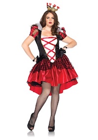 Kim Kardashian Queen of Hearts Costume