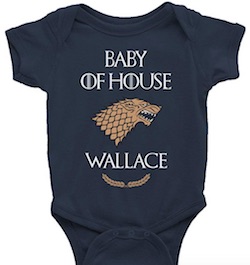 Game of Thrones Baby Onesies