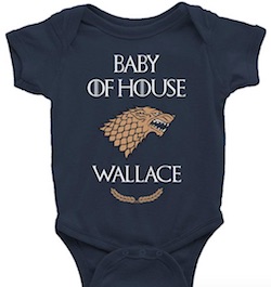 Game of Thrones Baby Onesies