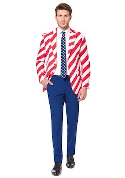 Independence Day Costume for Adults Uncle Sam