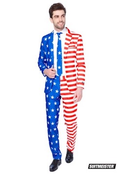 Independence Day Costume for Adults Uncle Sam