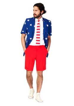Independence Day Costume for Adults Uncle Sam
