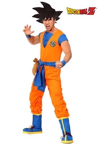 Authentic DBZ Goku Men's Costume