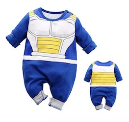 Dragon Ball Z Baby Onesie - Vegeta width=