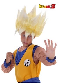 Dragon Ball Z Super Saiyan Wig for Kids