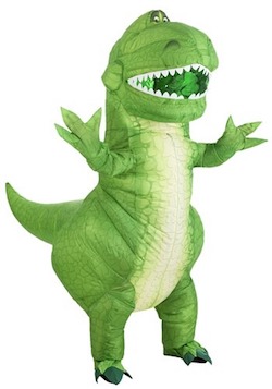 Toy Story 4 Adult Rex Inflatable Costume