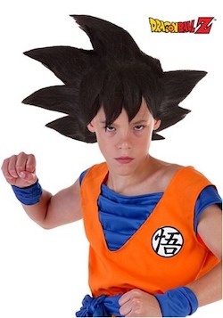 Dragon Ball Z Goku Kids Wig