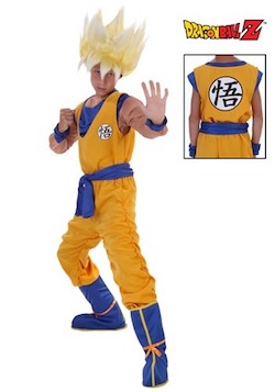 Dragon Ball Z Goku Super Saiyan Costume for Kids