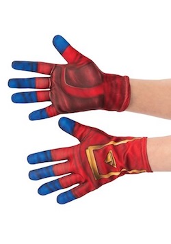 Adult Captain Marvel Costume Gloves