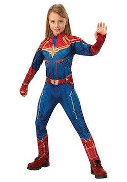 Marvel Avengers Endgame Costume Ideas for Kids - Captain Marvel