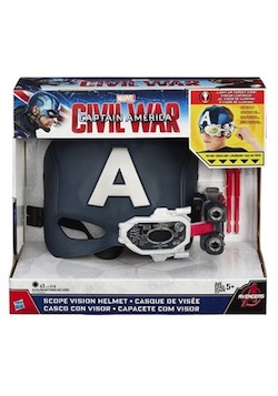 Marvel Avengers Endgame Costume Ideas for Kids - Captain America Scope Vision Helmet