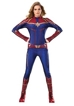 Marvel Avengers Endgame Costume for Adults - Captain Marvel