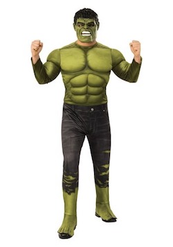 Marvel Avengers Endgame Costume for Adults - Hulk