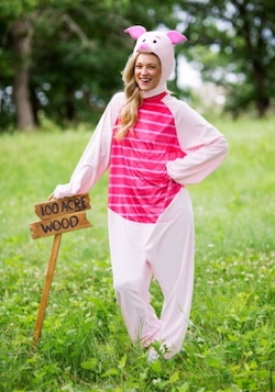 Adult Winnie the Pooh Costume - Piglet