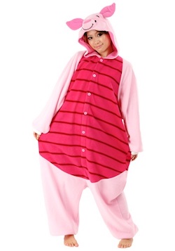 Adult Winnie the Pooh Costume - Piglet