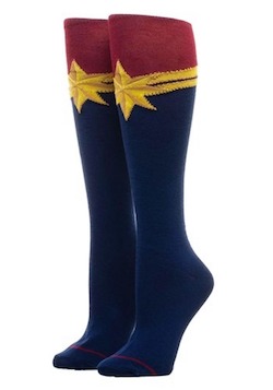 Kids Captain Marvel Costume socks