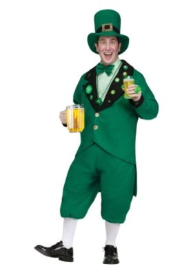 St. Patrick's Day Leprechaun Costume for Adults