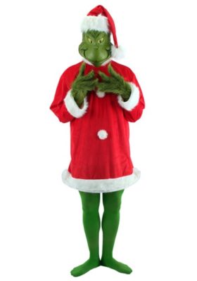 Dr Seuss Costume for Adults - Grinch