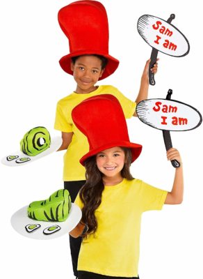 Dr Seuss Costume for Kids - Green Eggs and Ham