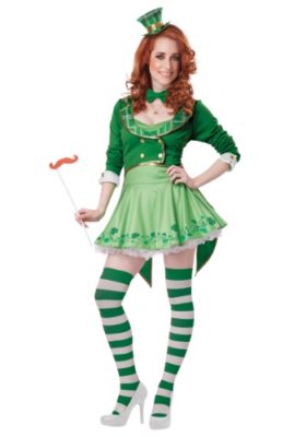 St. Patrick's Day Sexy Leprechaun Costume for Adults