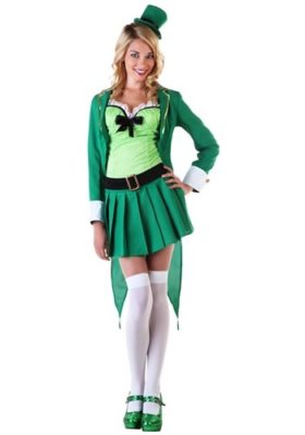 St. Patrick's Day Sexy Leprechaun Costume for Adults