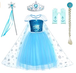 Frozen 2 Queen Elsa Costume for Kids