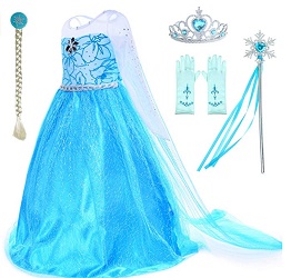 Frozen 2 Queen Elsa Costume for Kids