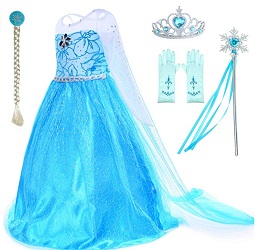Frozen 2 Queen Elsa Costume for Kids