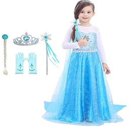 Frozen 2 Queen Elsa Costume for Kids