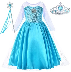 Frozen 2 Queen Elsa Costume for Kids