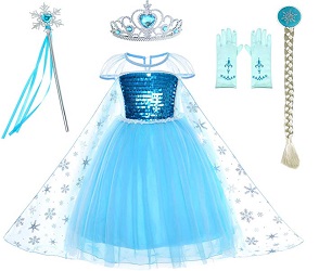 Kristen Bell Frozen 2 Elsa Costume for Kids