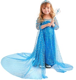 Kristen Bell Frozen 2 Elsa Costume for Kids